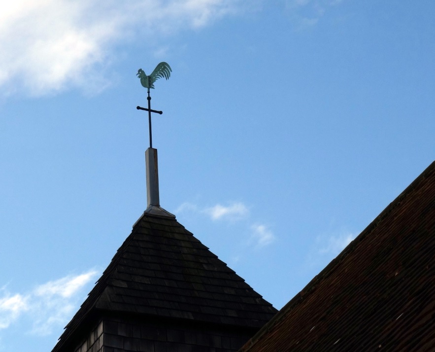 Binsted church weathercock